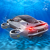 Simulador de coche submarino