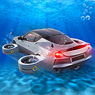 آیکون‌ Floating Underwater Car Sim