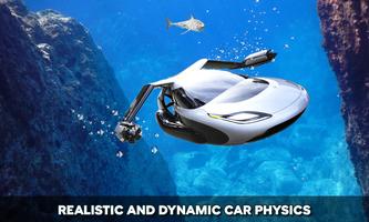 برنامه‌نما Floating Underwater Car Sim عکس از صفحه