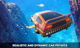 Floating Underwater Car Sim ảnh chụp màn hình 1