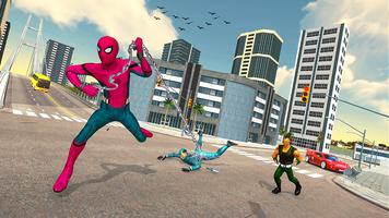 Super Spider Rescue Mission 3D Affiche