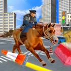 US Police Horse Criminal Chase أيقونة