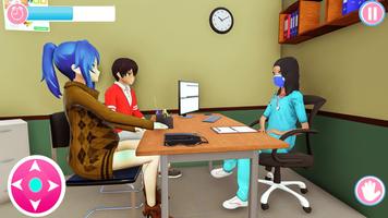 Anime Pregnant Mother Sim 3d captura de pantalla 3