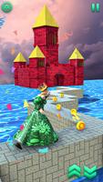 Princess Running 3D Girl Runer ảnh chụp màn hình 1