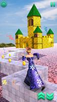 Princess Running 3D Girl Runer ảnh chụp màn hình 2