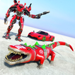 Real Robot Crocodile Game: robot transforming
