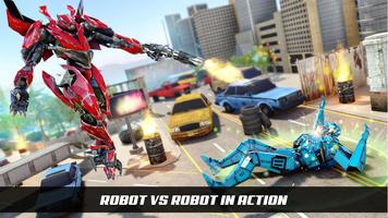 Real Robot Crocodile Game: robot transforming Screenshot 1