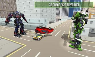 Un robot de voiture transforme les combats capture d'écran 3