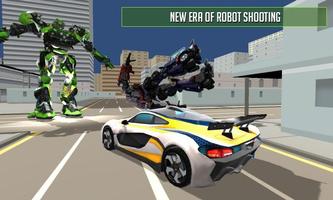 Real Robot Car battle poster