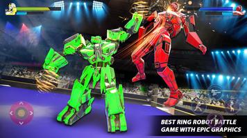Robot Ring Fighting: Wrestling ảnh chụp màn hình 1