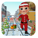 Subway Santa Princess: Girl Runner APK