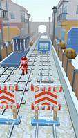 Subway Santa Princess: Girl Runner capture d'écran 2
