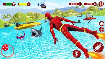 Süper Hız: Uçan Kahraman Oyunl Ekran Görüntüsü 1