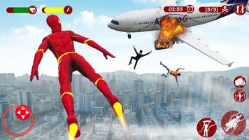 Super Speed: Jeux héros volant capture d'écran 2