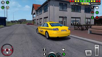 Real Taxi Car Driver Sim 3D capture d'écran 3