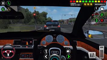 Motorista de táxi real Sim 3D imagem de tela 1