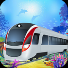 Water Train Simulator 3D Game icône