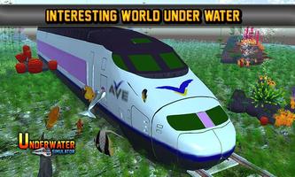 Water Train Simulator 3D Game captura de pantalla 1