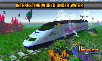 Water Train Simulator 3D Game capture d'écran 3