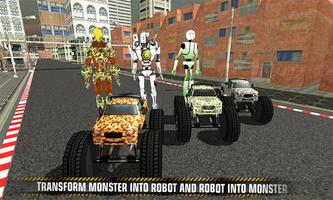 Robot Battle Transform Game 3d الملصق