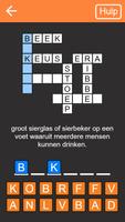 Kruiswoordpuzzel Nederlands poster