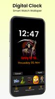Analog Clock Wallpaper App captura de pantalla 3