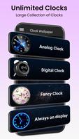 Analog Clock Wallpaper App captura de pantalla 2