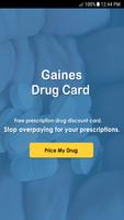 Gaines Drug Card Poster