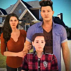 download felice virtuale famiglia simulatore famiglia papà APK