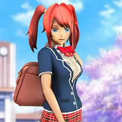 Anime High School Girls- Sakura Simulator Games 3D XAPK download