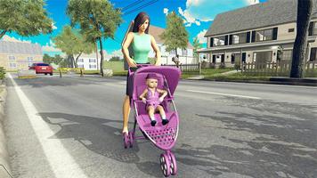 Real Mother Simulator: Game 3D imagem de tela 2