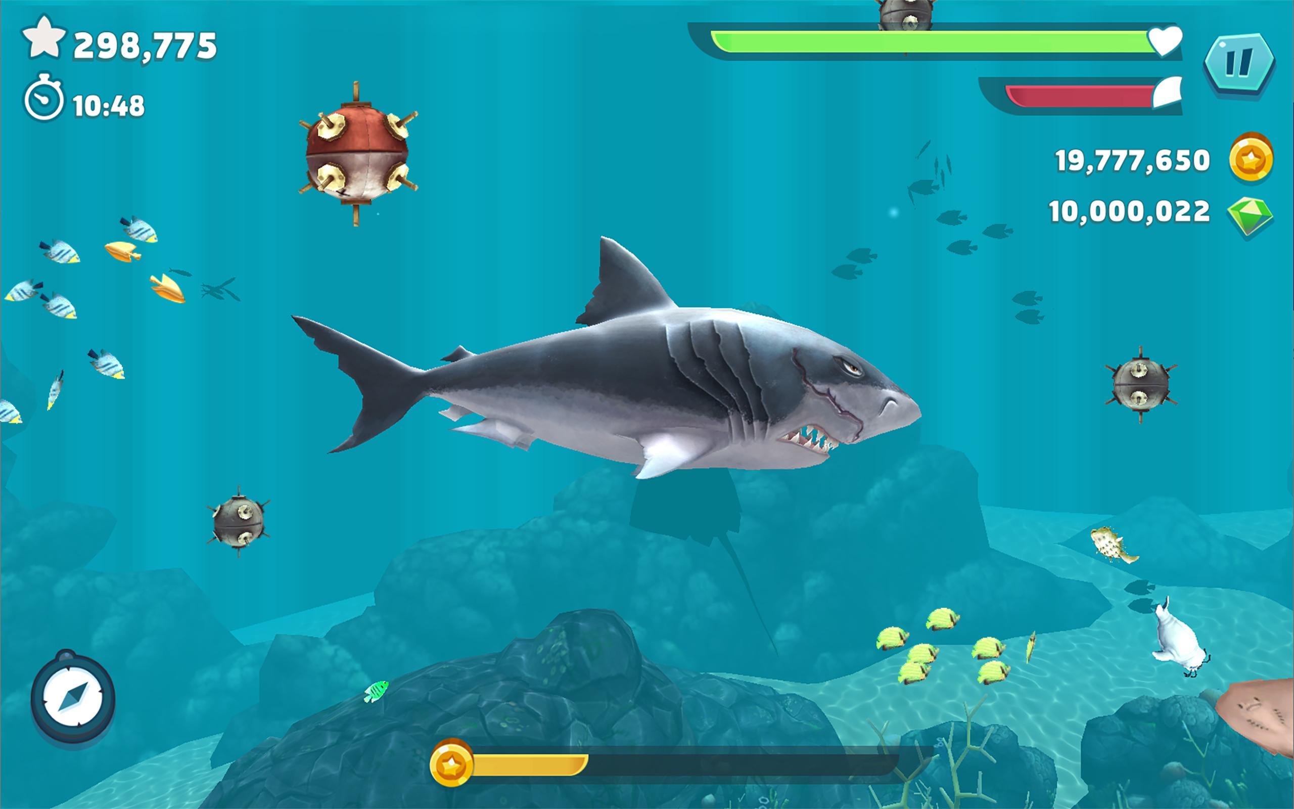 Hungry Shark For Android Apk Download - roblox shark bite gameplay shark attack that goes viral