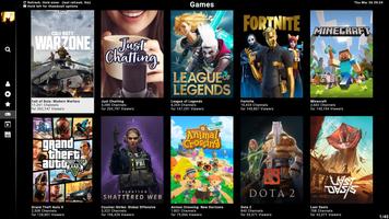 Poster SmartTV Client for Twitch