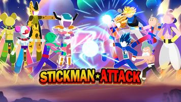 Stickman Attack постер