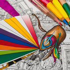 Mandala Coloring: Life Color ikon