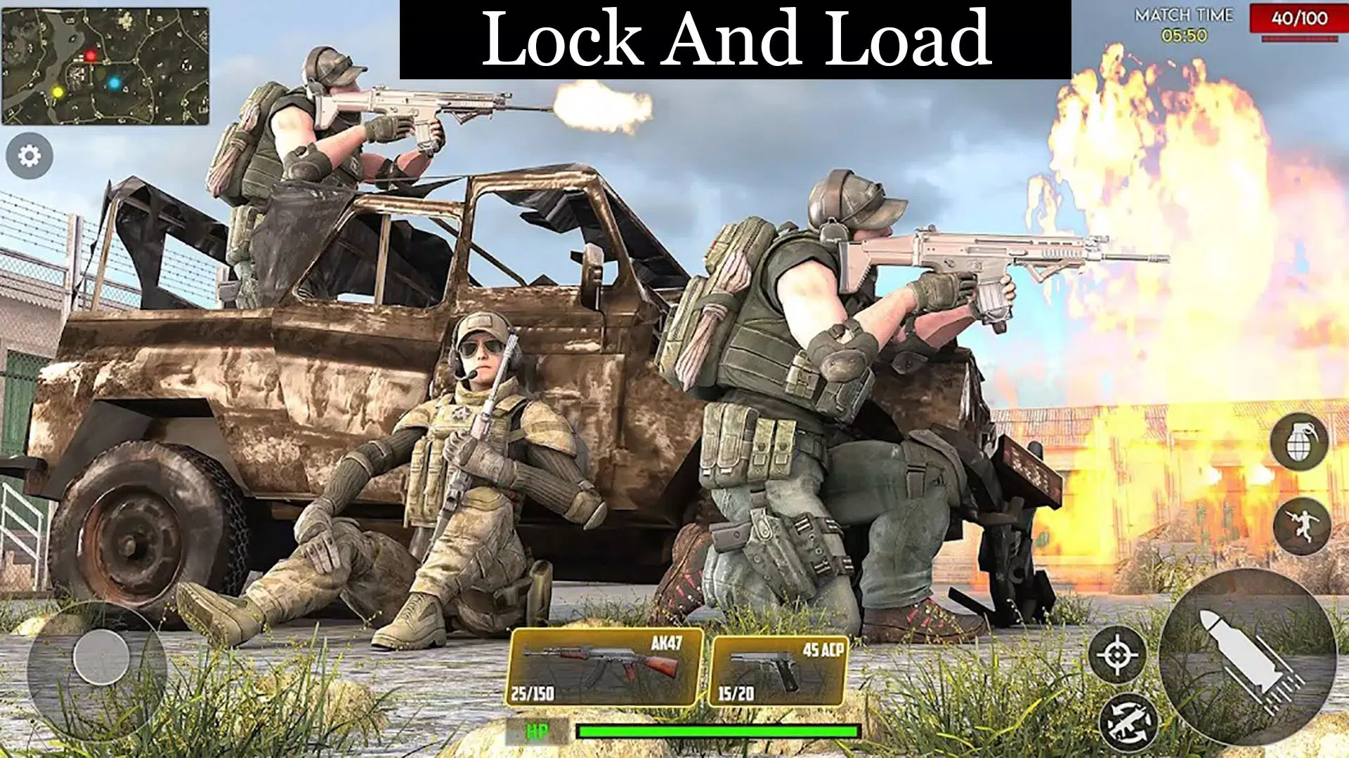 FPS突击队射击游戏