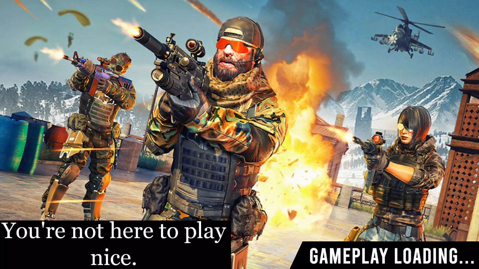 FPS突击队射击游戏