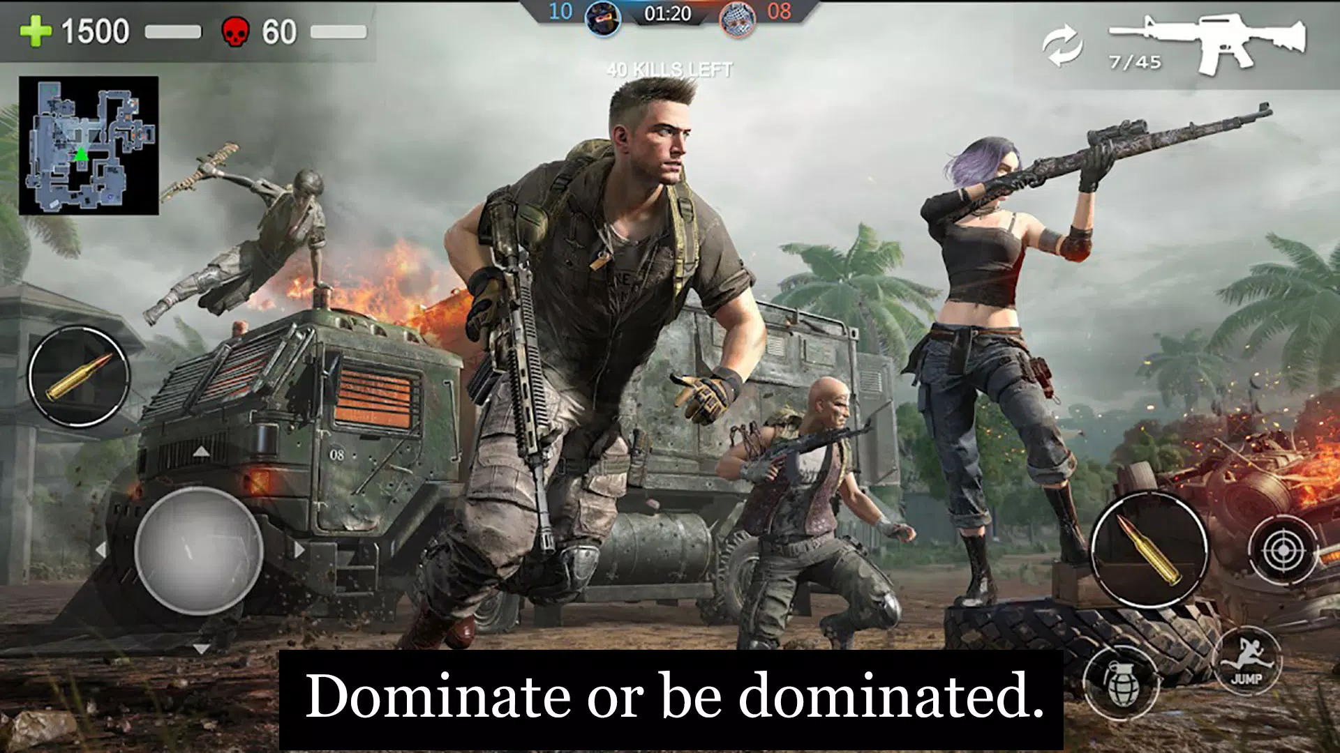 FPS突击队射击游戏