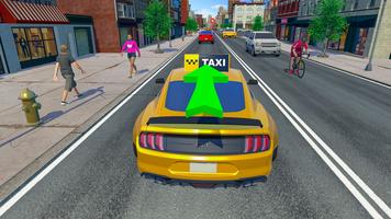 Taxi Driving Sim Game 3D Ekran Görüntüsü 3