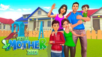 Mother Simulator: Family Games Affiche