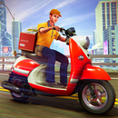 อาหาร จัดส่ง Boy Bike เกม 3d APK