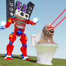 Toilet Monster Battle Game 3D APK