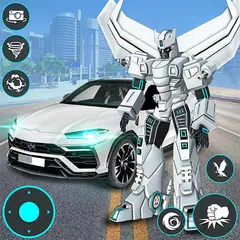 Police Eagle Robot Car Game 3d APK download