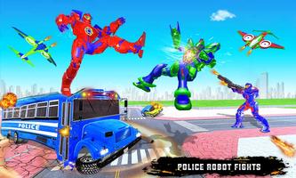 autobús policial Juego de coch captura de pantalla 1