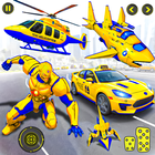 آیکون‌ Taxi Helicopter Car Robot Game