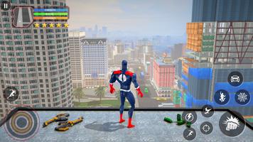 Spider Fighter Rope Hero Game capture d'écran 1