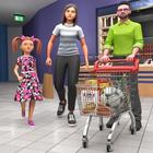 Supermarket Mall Shopping Game icône