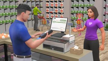 Supermarket Mall Shopping Game capture d'écran 3