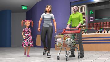 Supermarket Mall Shopping Game capture d'écran 1
