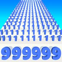 Number Run الملصق